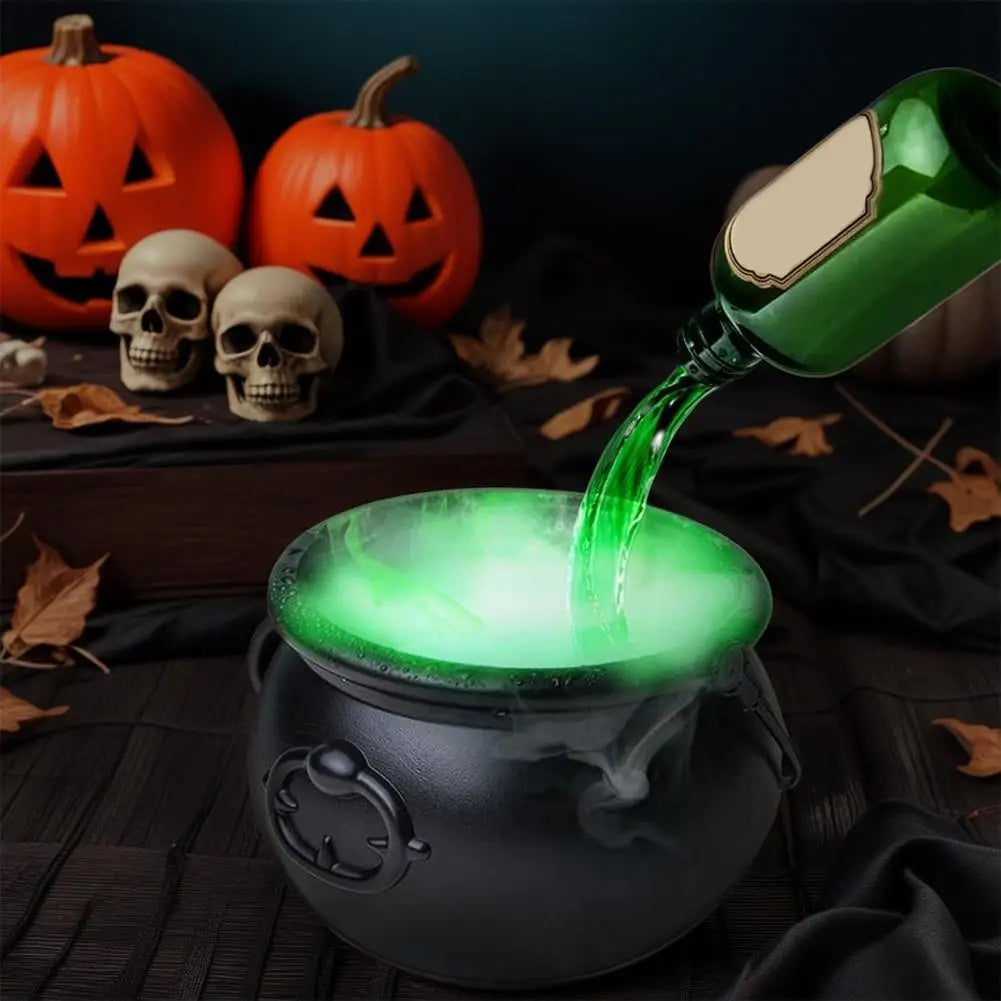 Halloween Decor Black Witch Bowl Magic Conjoined Float House bowl Horror Decoration Hocus Props Party Diffuser Scary Bottle J9X2
